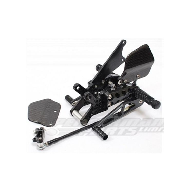 Kawasaki ZX-10R 08-10 Gilles Adjustable Rearsets - Moore